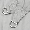 vidaXL Sun Shade Sail Light Grey 4x2.5 m 100% Polyester Oxford