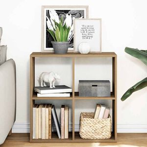 vidaXL Room Divider Bookcase Artisan Oak 69,5x29x69,5 cm Engineered Wood