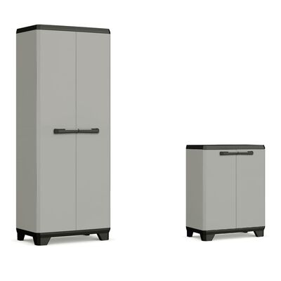 Keter Multi-purpose Storage Cabinet Planet Grey and Black