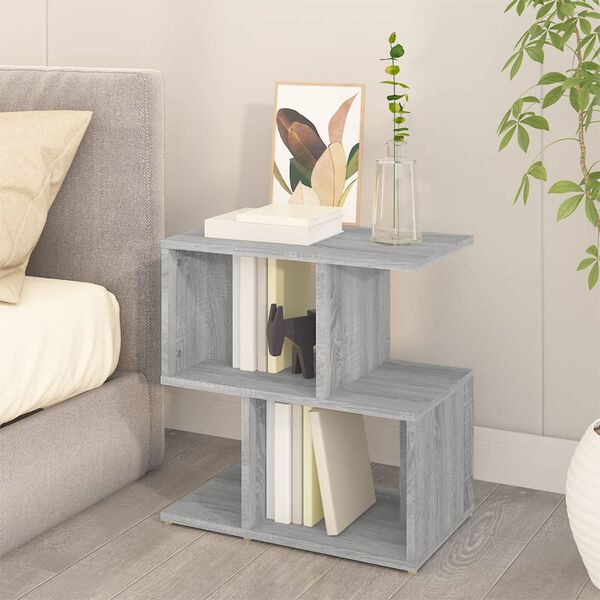 vidaXL Bedside Cabinets 2 pcs Grey Sonoma 50x30x51.5 cm Engineered Wood
