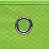 vidaXL Storage Boxes with Covers 4 pcs 28x28x28 cm Green