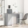 vidaXL Desk Grey Sonoma 120x42x76 cm Engineered Wood