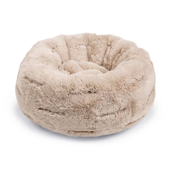 Designed by Lotte Lounging Dog Basket Xanto Round 50x20 cm Beige