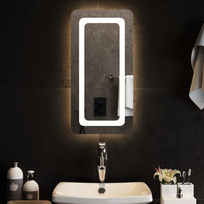 vidaXL LED Bathroom Mirror 30x60 cm