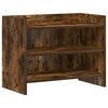 vidaXL TV Cabinet 60 x 33 x 47 cm Smoked Oak Engineered Wood