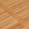 vidaXL 7 Piece Garden Dining Set 120x70 cm Solid Teak Wood