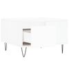 vidaXL Coffee Table White 55x55x36.5 cm Engineered Wood
