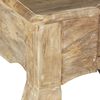 vidaXL Console Table Solid Mango Wood 120x50x80 cm