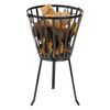 Practo Garden Fire Pit 35 cm Black
