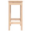vidaXL Bar Chairs 2 pcs 40x40x78 cm Solid Wood Pine