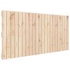 vidaXL Wall Headboard 140x3x60 cm Solid Wood Pine