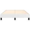 vidaXL Bed Frame without Mattress White 120x190 cm Small Double Faux Leather