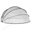 vidaXL Pool Dome Folding Manual Transparent 472 x 460 x 229 cm PVC