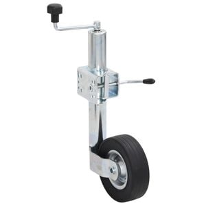 vidaXL Trailer Jack Wheel with Split Clamp 60 mm Galvanised Steel