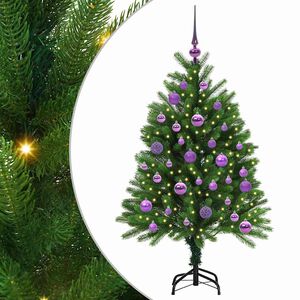 vidaXL Christmas Tree with 150 LEDs with Stand Green 120 cm PE