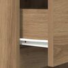 vidaXL Bedside Cabinet Artisan Oak 39x35x65 cm Engineered Wood