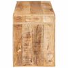 vidaXL End Table Brown 60 x 35 x 46 cm Solid Mango Wood