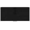 vidaXL Bathroom Cabinet Black Oak 78 x 37 x 59 cm Engineered wood