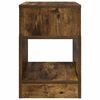 vidaXL End Table Smoked Oak 30.5 x 30 x 45 cm Engineered Wood