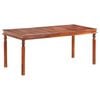 vidaXL Dining Table 180x90x76 cm Solid Wood