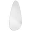 vidaXL Wall Mirror Silver 90x40 cm