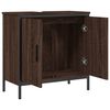 vidaXL Bathroom Sink Cabinet Brown Oak 60x30x60 cm Engineered Wood