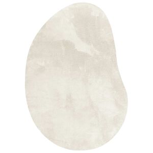 vidaXL Area Rugs HUARTE Cream 140 x 200 cm Polyester