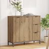 vidaXL Sideboard Artisan Oak 89.5 x 33 x 82 cm Engineered Wood