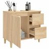 vidaXL Bathroom Cabinet Sonoma Oak 65x33x60 cm Engineered Wood