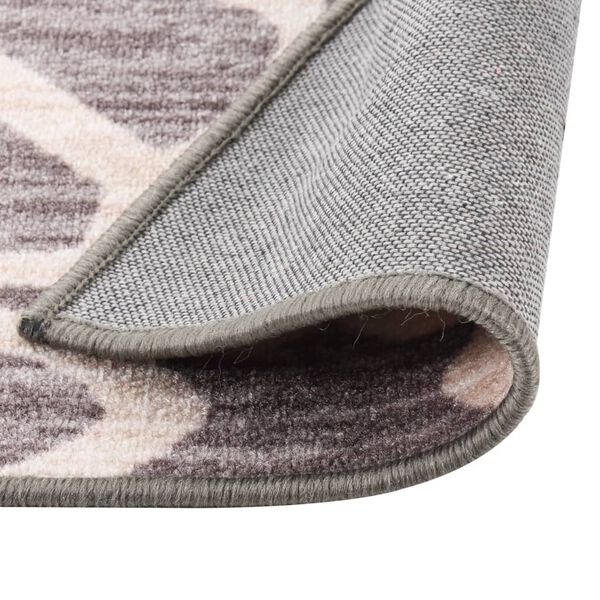 vidaXL Carpet Runner Brown 80x350 cm