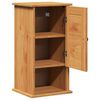 vidaXL Wall-mounted Bathroom Cabinet with Storage VIGO Honey brown