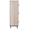 vidaXL Highboard with Shelf White 40 x 33 x 110 cm Solid mango wood