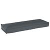 vidaXL Pallet Cushion Set 2 pcs Anthracite 120 x 40 x 8 cm