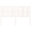 vidaXL Bed Headboard White 155.5x4x100 cm Solid Wood Pine