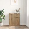 vidaXL Sideboard Artisan Oak 60 x 30 x 70 cm Engineered Wood