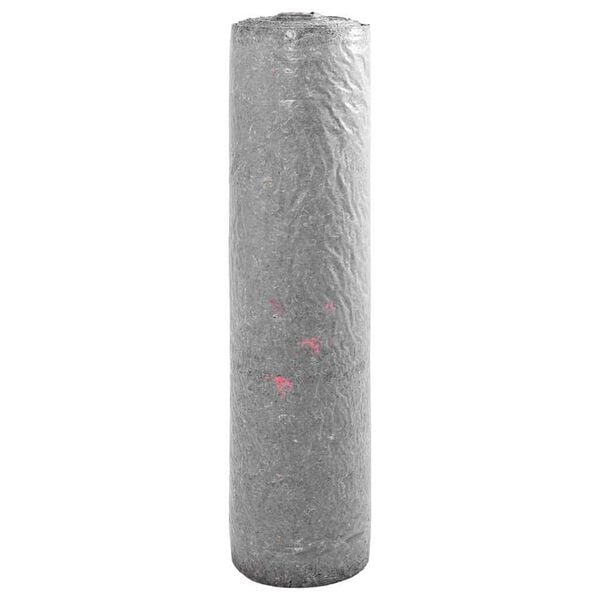 vidaXL Pond Fleece Folding Grey 1 x 10 m Polyester and Cotton