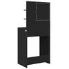 vidaXL Bedroom Dressing Tables with Drawer Black 80 x 39.6 x 135 cm