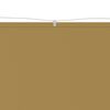 vidaXL Vertical Awning Beige 300x360 cm Oxford Fabric