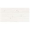 vidaXL Table Top White 80x40x2.5 cm Solid Wood Pine Rectangular
