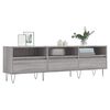 vidaXL TV Cabinet Grey Sonoma 150x30x44.5 cm Engineered Wood