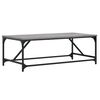 vidaXL Coffee Table Grey Sonoma 100x50x35 cm Engineered Wood