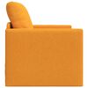 vidaXL Sofa Bed Dark Yellow 74 x 77 x 81 cm Velvet