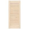 vidaXL Cabinet Doors Louvred Design 2 pcs 69x29.5 cm Solid Wood Pine