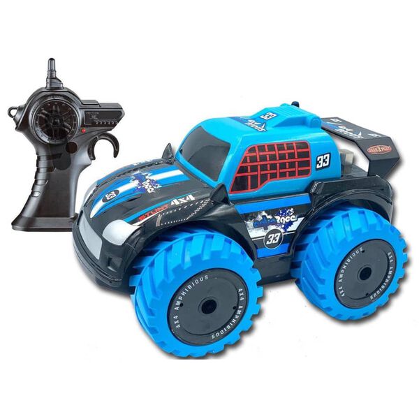 Gear2Play 2-in-1 Radio-controlled Toy Land Vehicle Aqua Racer Blue