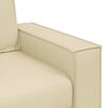 vidaXL Sofa Cream 180 x 78 x 84 cm Fabric