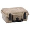 vidaXL Hard Luggage Case with Storage Sand 27 x 24.5 x 12.5 cm