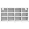 vidaXL Shoe Cabinet with Shelf White 103 x 30 x 51 cm Engineered Wood