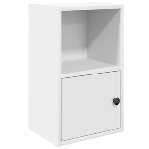 vidaXL Bookcase White 31x24x52 cm Engineered Wood