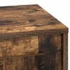 vidaXL Bedside Cabinet 2 pcs Smoked Oak 44 x 34.5 x 45 cm