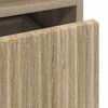 vidaXL Bathroom Cabinet with Drawer Sonoma Oak 31.5 x 33 x 190 cm